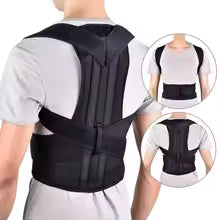 Adjustable posture alignment strap for comfortable upper back support