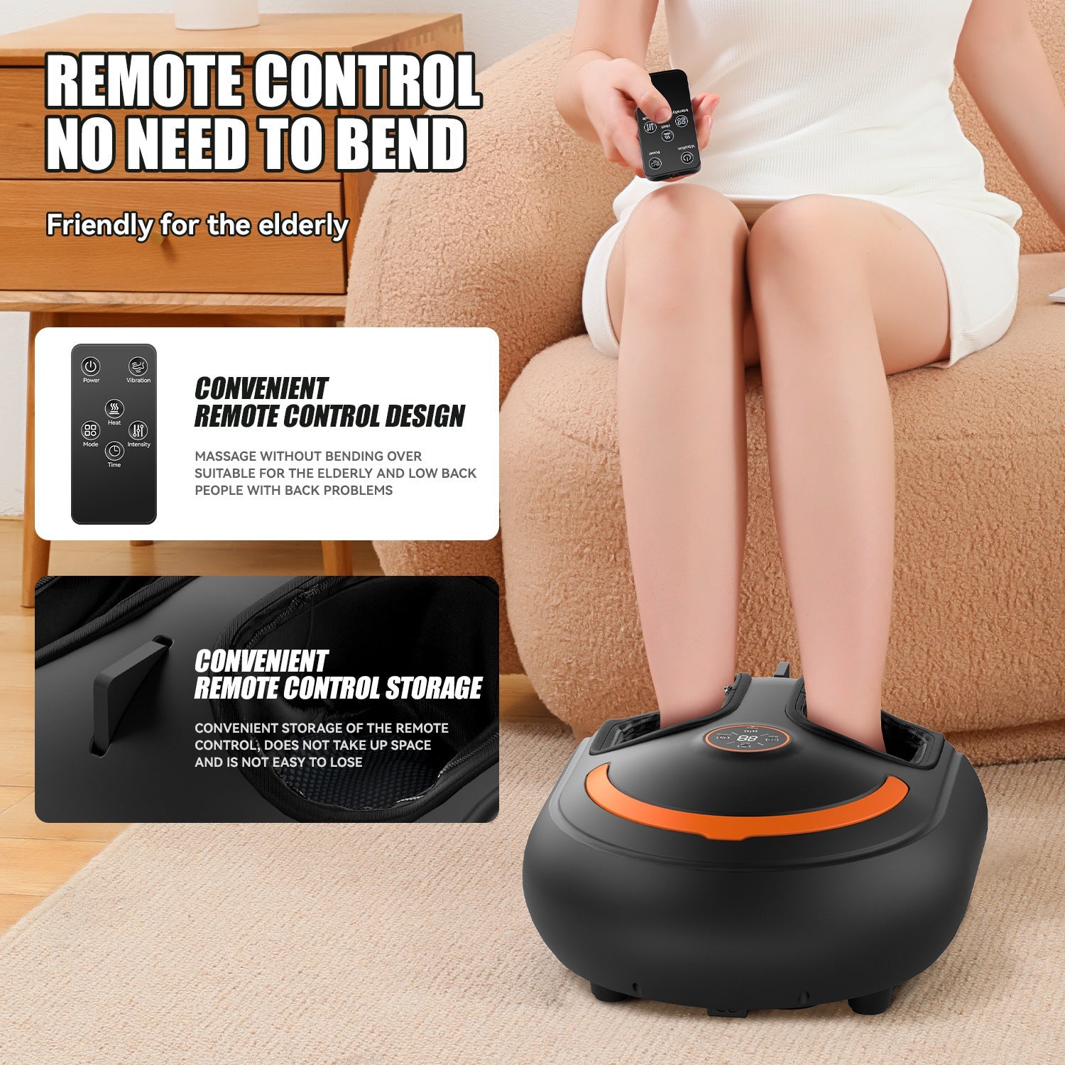 Relaxing Remote Foot Massager - Relavé